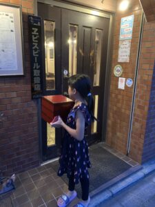 重箱でテイクアウト