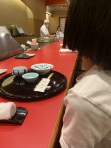 天ぷ天一カウンター