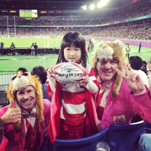 2019ラグビーワールドカップのひなまるちゃん