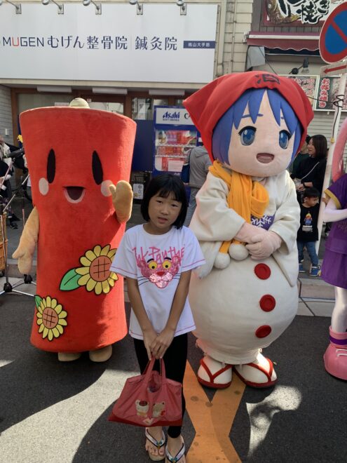 底冷雪子ちゃんとひなまるちゃん