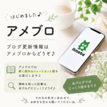 アメブロ、改めてはじめました